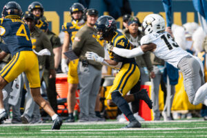 WVU running back Diore Hubbard to miss Texas Tech game